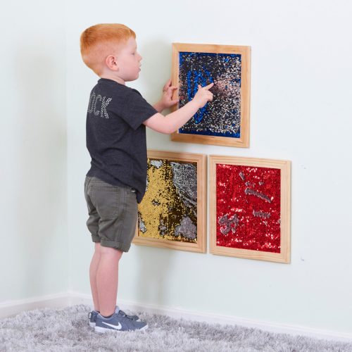 Szenzoros Flitteres Keretek (3 db)