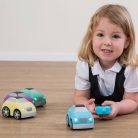 Easi-Cars távirányítós, tölthető kisautók (4 db)