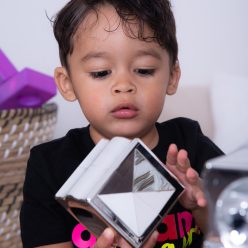 Fémes hatású építőkockák (12 db)