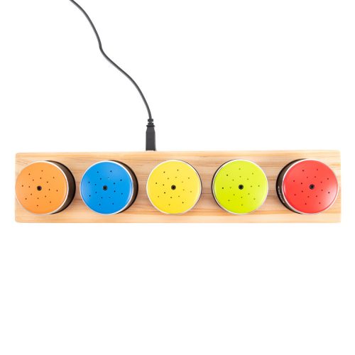 Beszélő korongok (5 db) töltőállomással