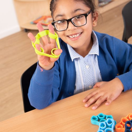 Kéz- és Ujjerősítő kezdőszett (5 darabos)