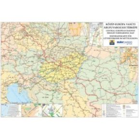 Árufuvarozási és autós falitérképek