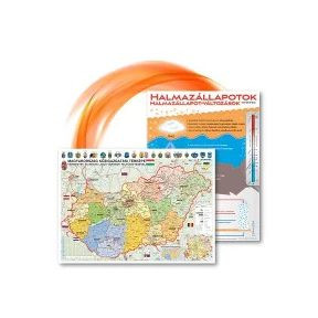 Falitérképek és oktatótablók, irodai térképek