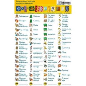 Tervezőnaptár kiegészítők