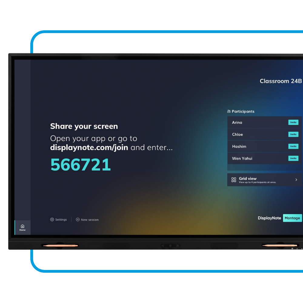 DisplayNote Montage a legújabb Legamaster interaktív kijelzőkön